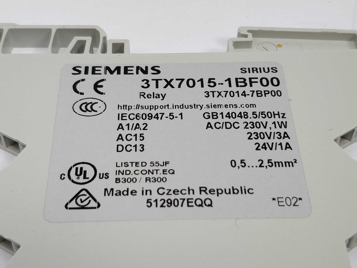 Siemens 3TX7015-1BF00 Output coupler