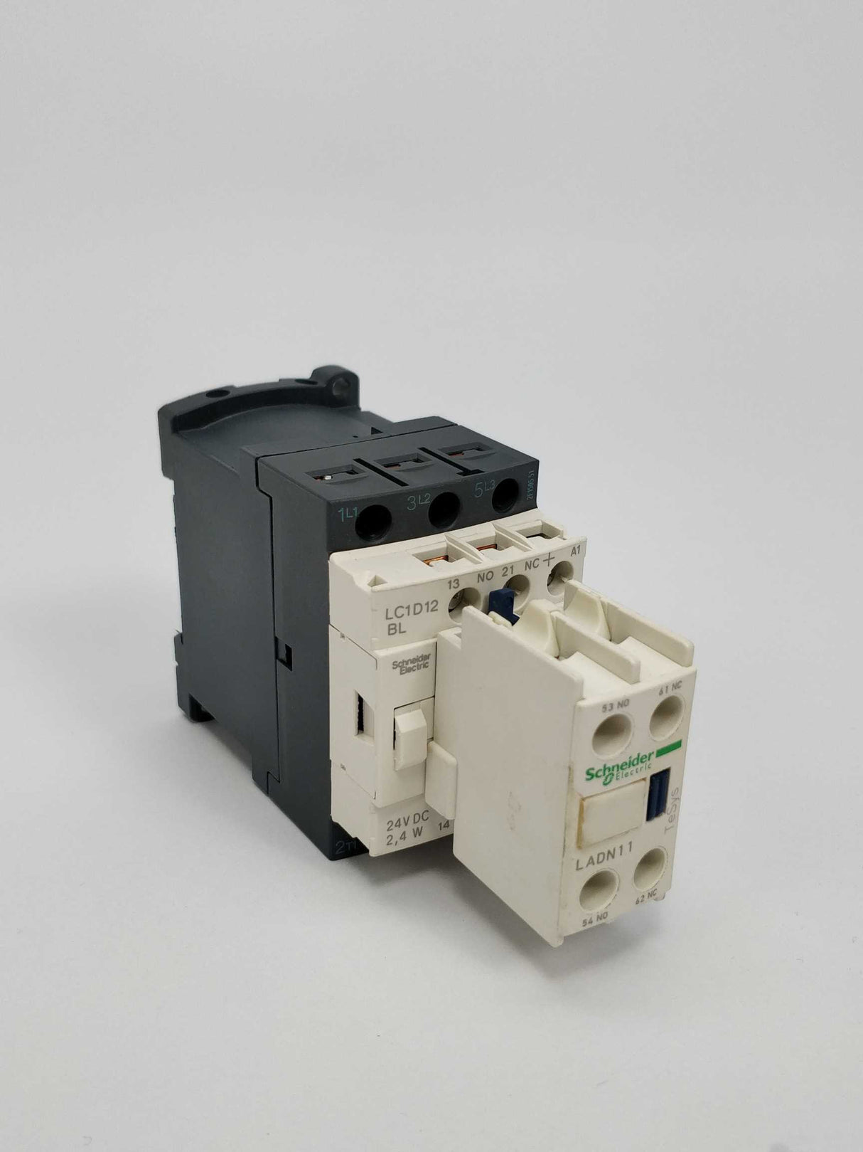 Schneider Electric LC1D12 BL & LADN11 Contactor