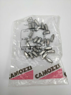 CAMOZZI 6512 4-M5 GF2 Male adapter 25 Pcs