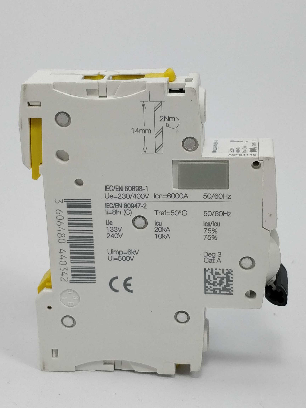 Schneider Electric iC60N C10A Miniature Circuit breaker