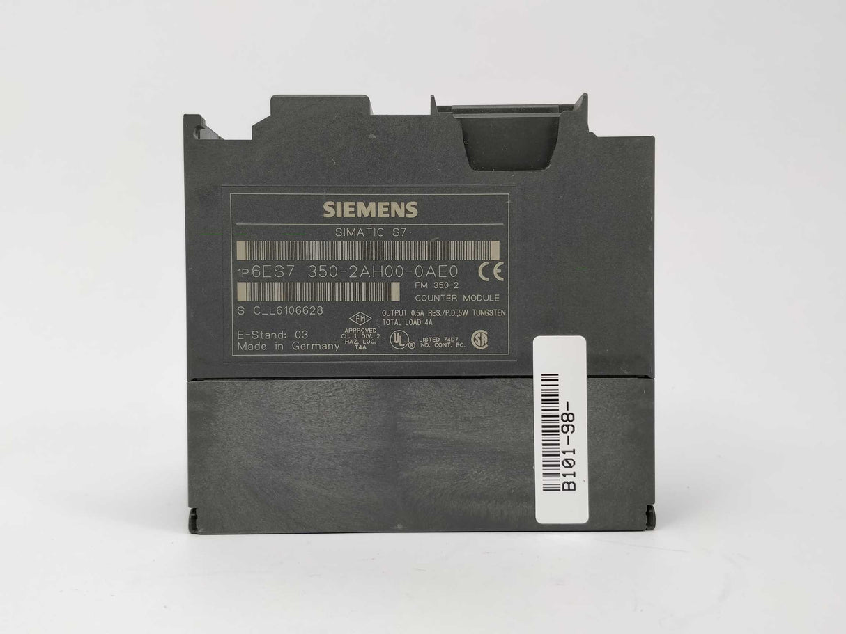 Siemens 6ES7 350-2AH00-0AE0 Simatic S7 Counter Module