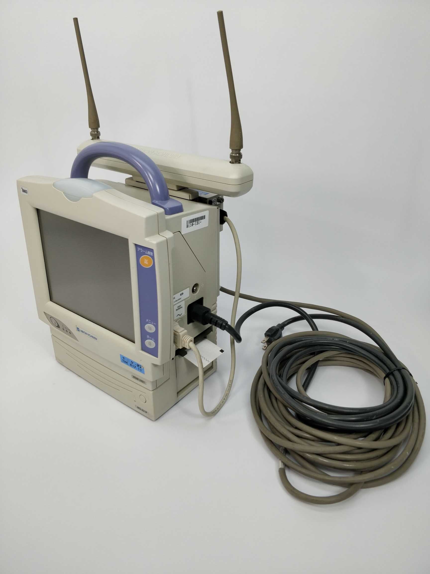 Nihon Kohden BSM-2401 WS-231P Patient Monitor (110V input) – Buy2Sell ApS