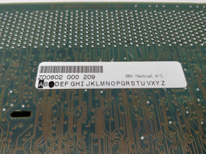 B&K Medical XM0098 ZD0602 Circuit board