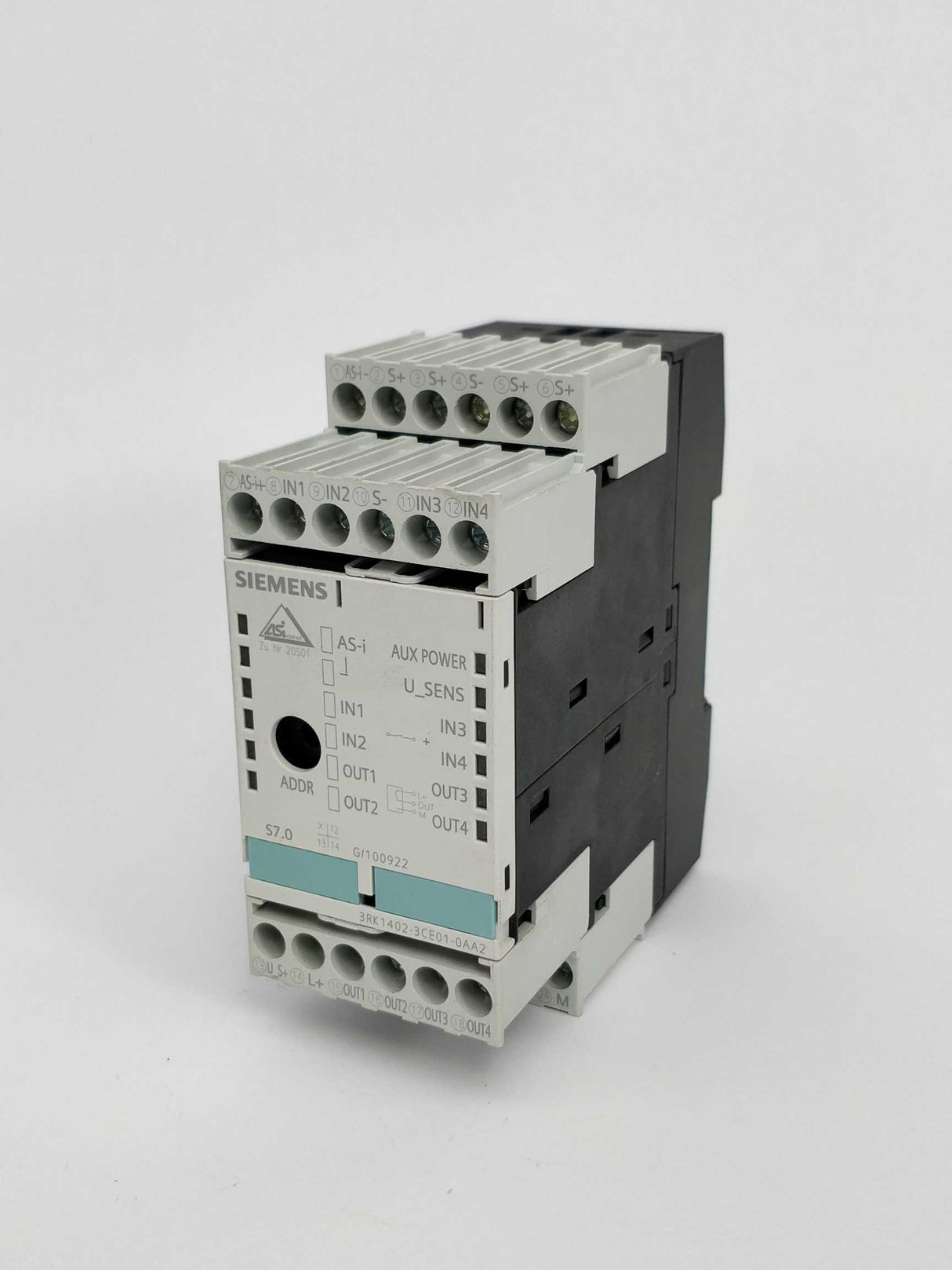 Siemens 3RK1402-3CE01-0AA2 AS-i SlimLine module