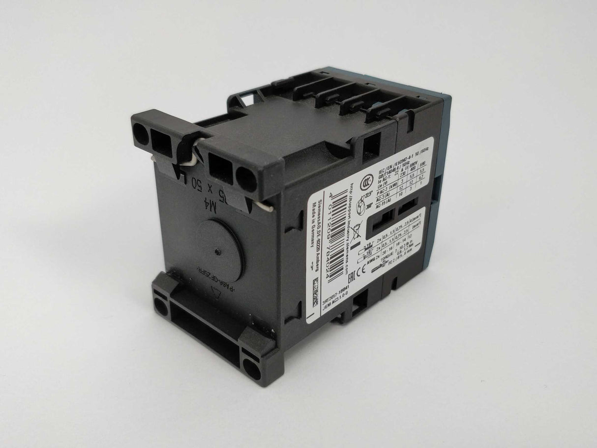 Siemens 3RT2017-1BB41 Power contactor E06