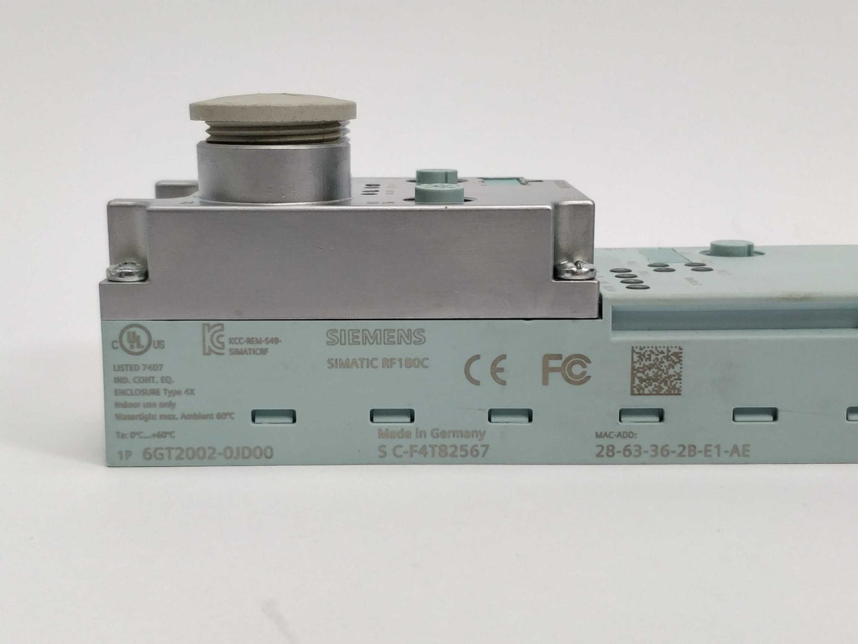 Siemens 6GT2002-1JD00 / 6GT2002-0JD00 RFID Communication module