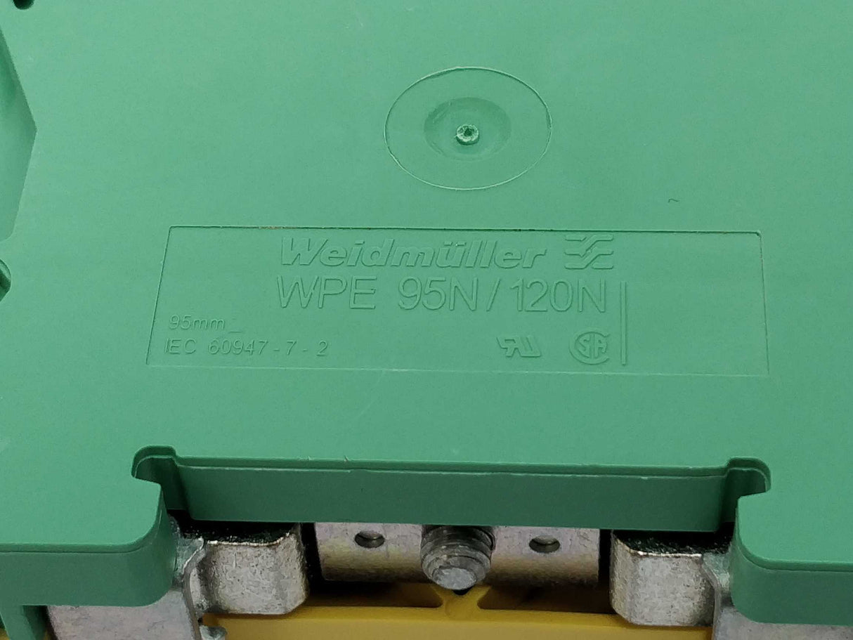 Weidmüller 1846030000 WPE 95/120N PE terminal