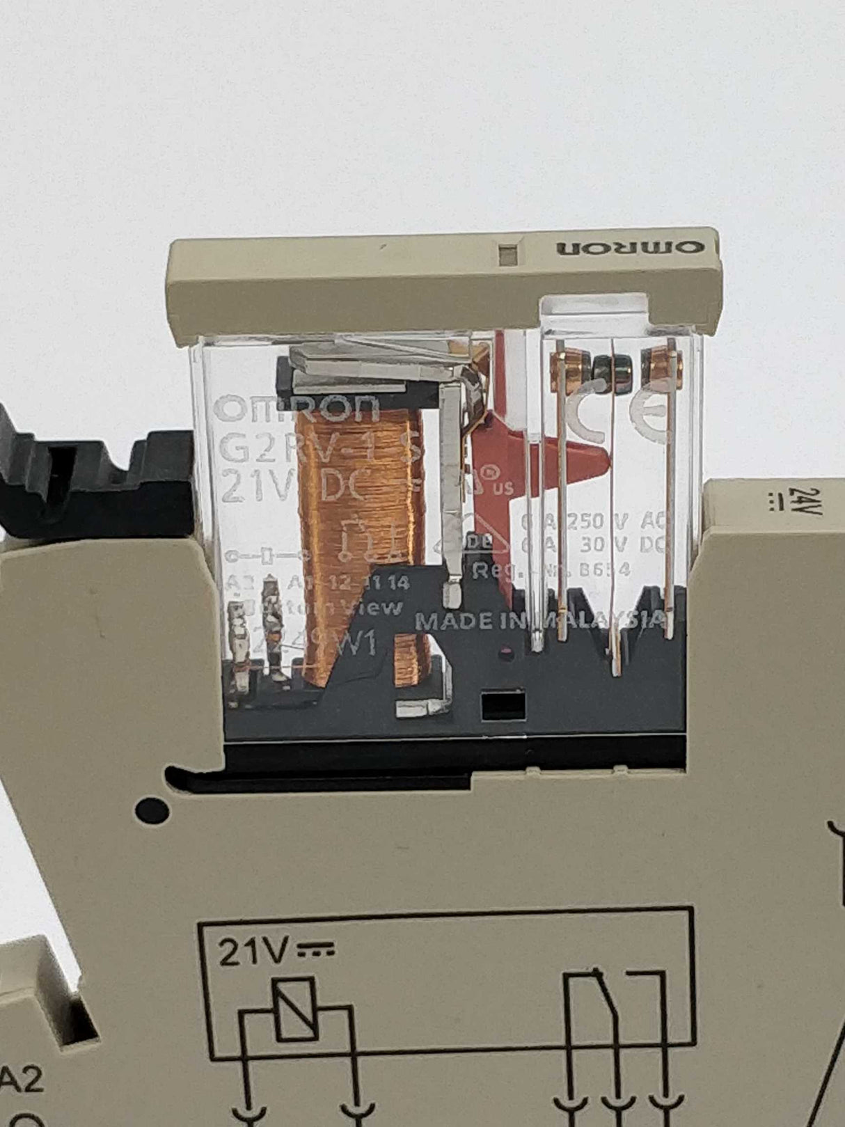 OMRON G2RV-SL700 24VDC Socket G2RV-1-S 21VDC Relay
