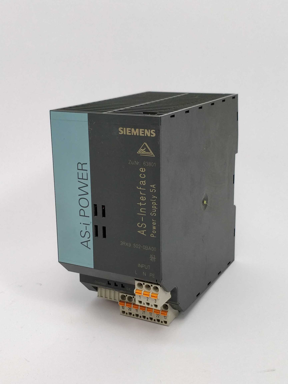 Siemens 3RX9502-0BA00 AS-Interface power supply 5A