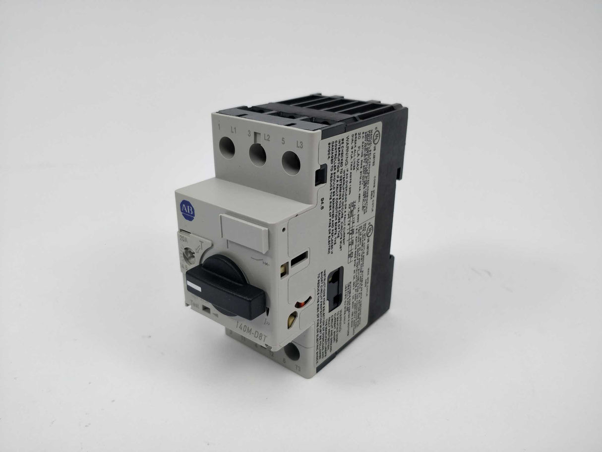 AB 140M-D8T-C20 Motor Protection Circuit Breaker Ser. B