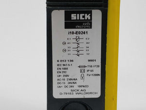 SICK i10-E0241 Safety Interlock Switch