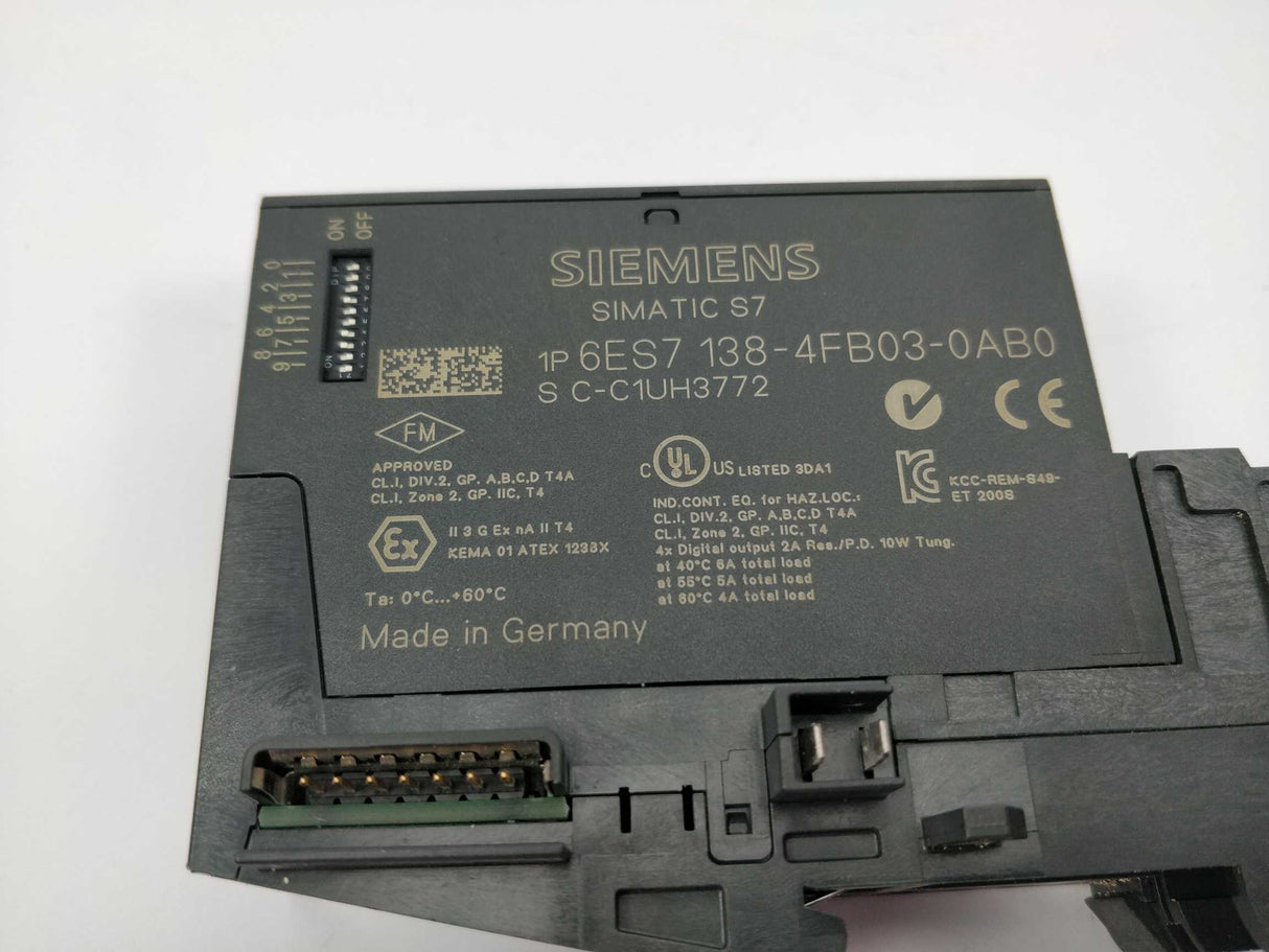 Siemens 6ES7138-4FB03-0AB0 Electronics module