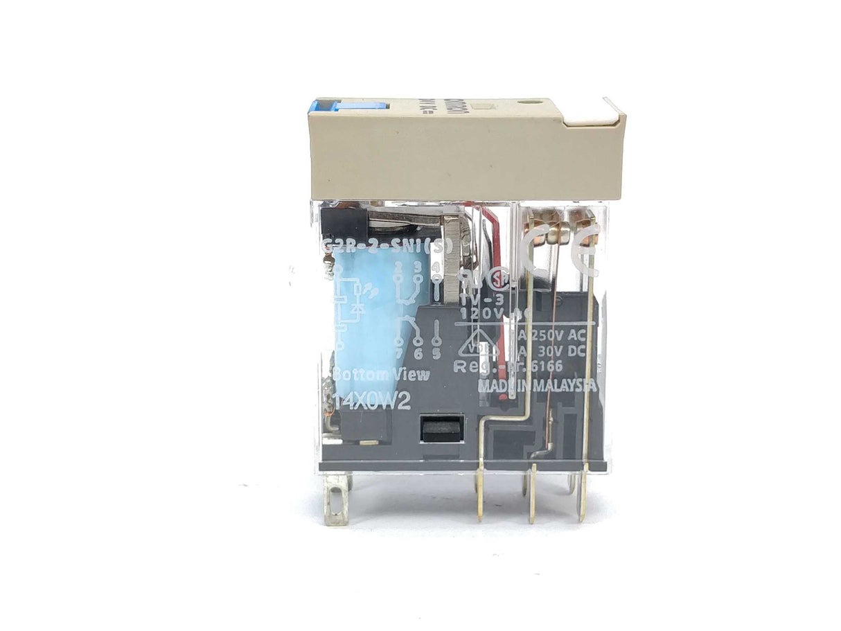 OMRON G2R-2-SNI(S) Plug in Relay with P2RF-08-S socket