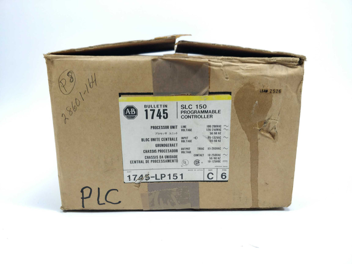 AB 1745-LP151 SLC 150 Processor unit Ser.C Frn.6