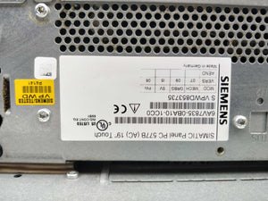 Siemens 6AV7835-0BA10-1CC0 SIMATIC Panel PC 577B (AC) 19T