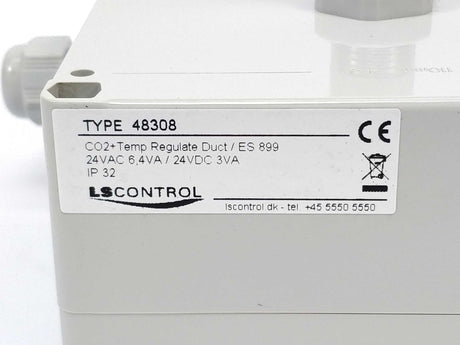 LSCONTROL 48308 CO2 Regulator Duct Modbus / ES 899