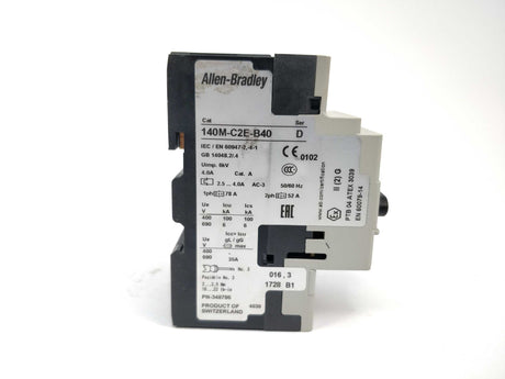 AB 140M-C2E-B40 Circuit Braker Morer Protection Ser. D