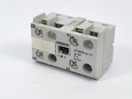 OMRON J73KN-A-11 (J7KNA-AR) Front auxiliary block 10 Pcs.