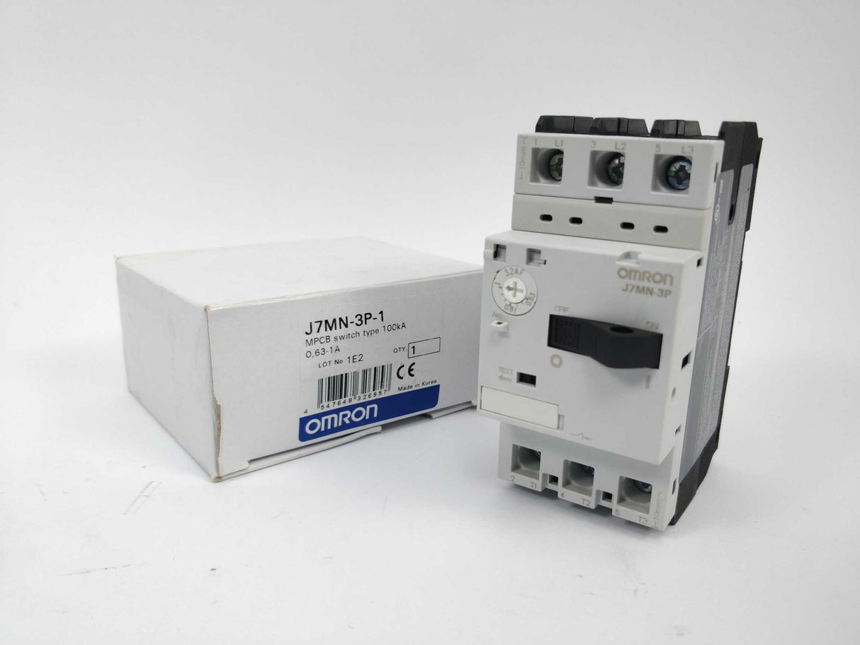 OMRON J7MN-3P-1 Motor-protective circuit breaker