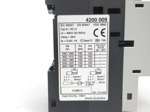 OMRON J7MN-3P-1 Motor-protective circuit breaker