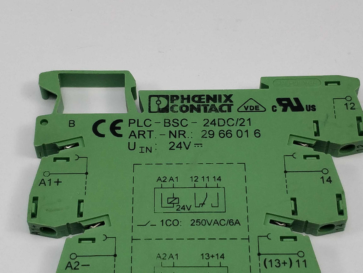 Phoenix Contact 2961105 Single relay with 2966016