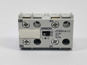 OMRON J73KN-A-11 Auxiliary Contact Block 10pcs