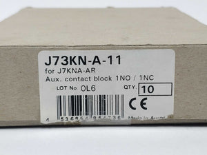 OMRON J73KN-A-11 Auxiliary Contact Block 10pcs