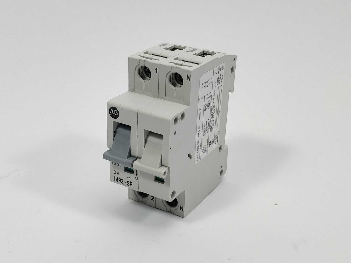 AB 1492-SP1D040-N Circuit breaker 4.0 AMP. SER. C