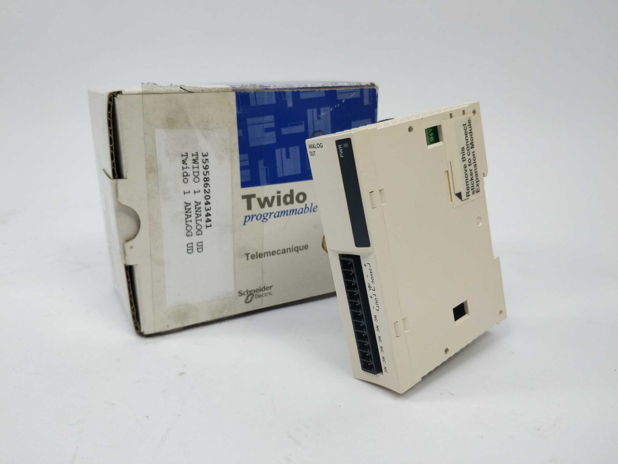 Schneider Electric TWDAMO1HT Twido Analog Expansion Module