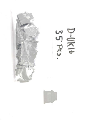 Phoenix Contact 3006027 End cover - D-UK 16  35 Pcs.