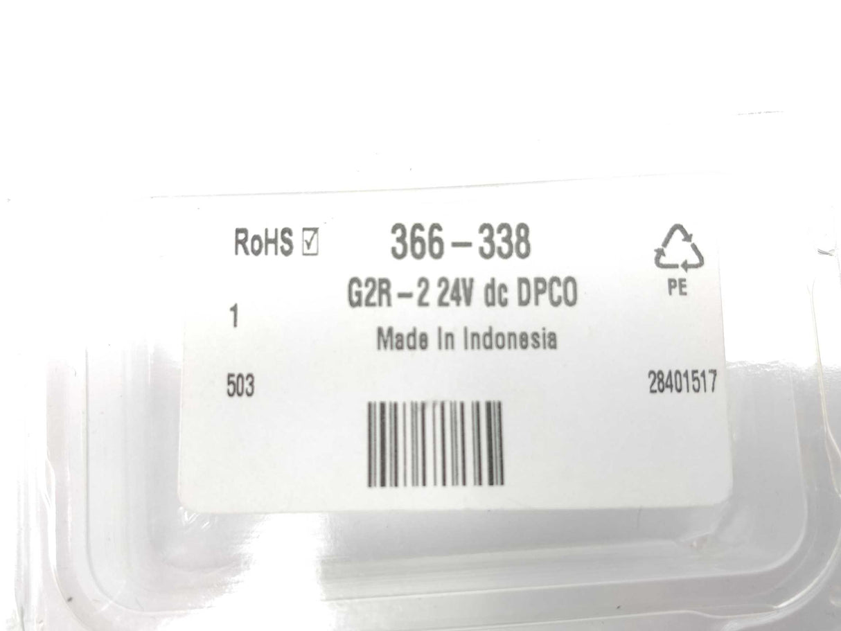 OMRON G2R-2 DPCO  G2R-2 DPCO relay 24VDC  8 Pcs.