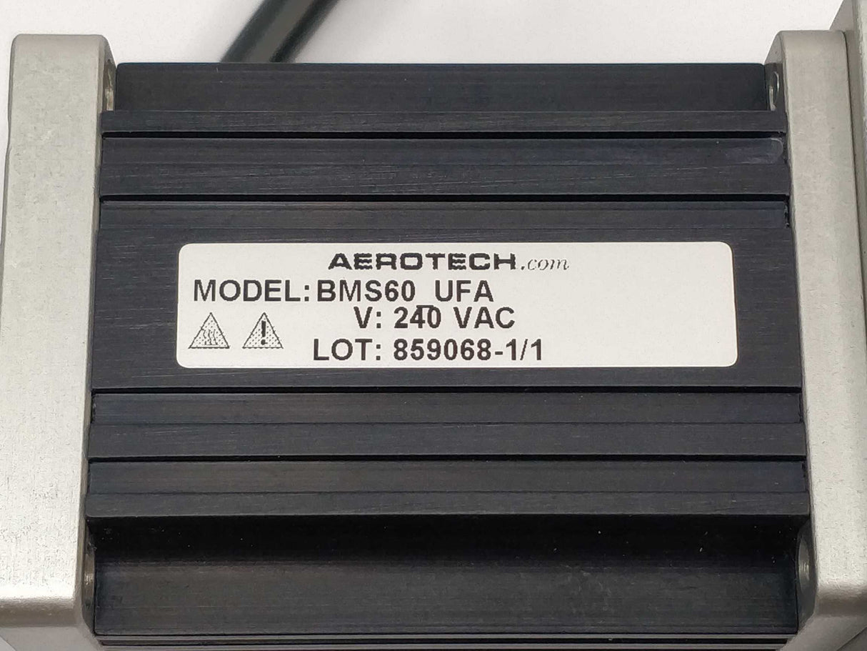 AEROTECH  BMS60-A-D25-E2500H-BK1 Servo Motor 630D2245 Rev.A