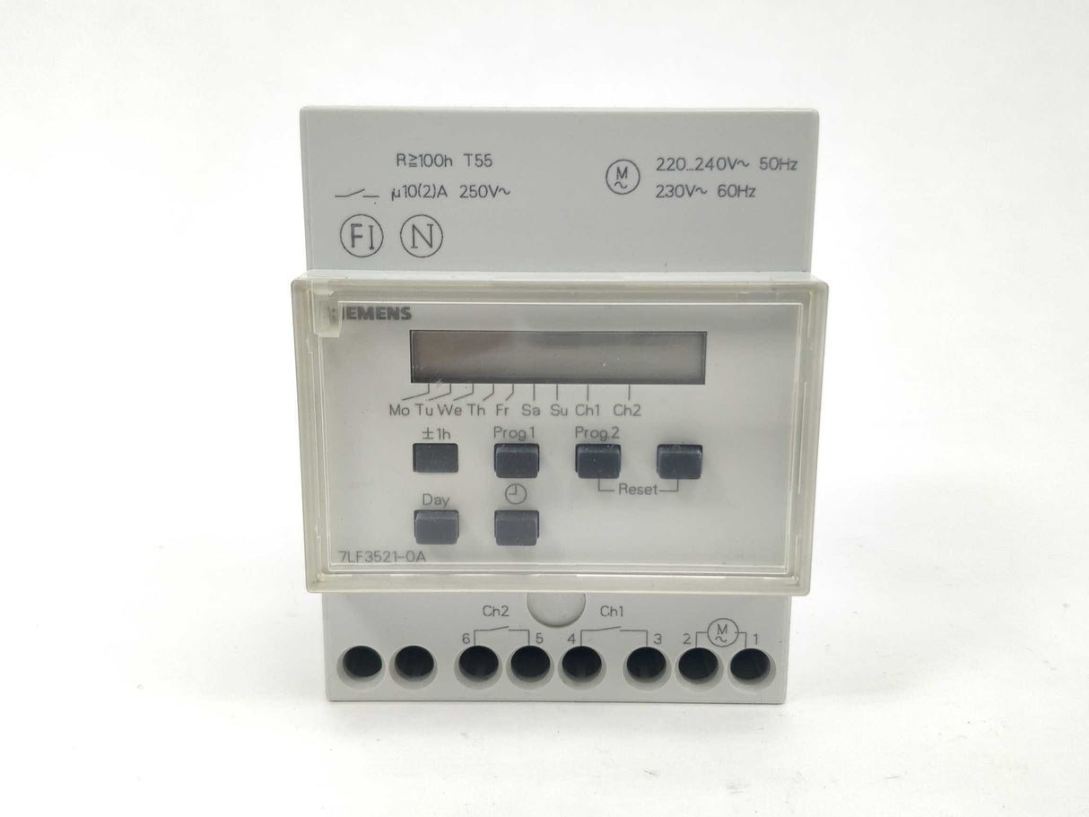 Siemens 7LF3521-0A Timer 220...240V~ 50Hz 230V~ 60Hz