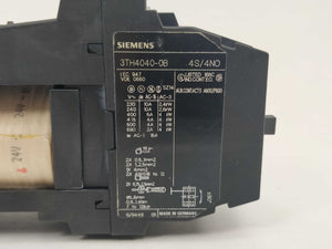 Siemens 3TH4040-0B Control relay 4S/4NO, Coil 24VDC