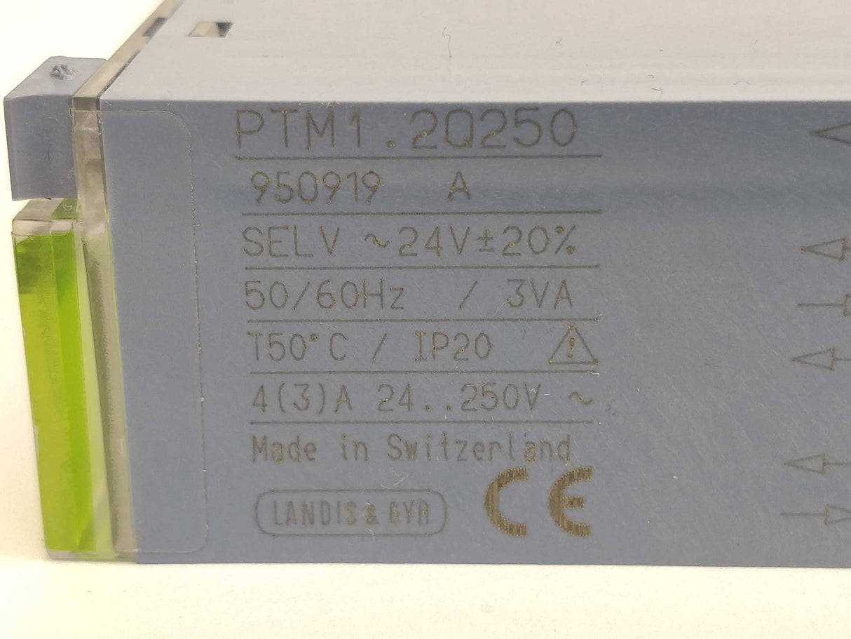 Landis & Gyr PTM1.20250 Switching module ~24V±20%