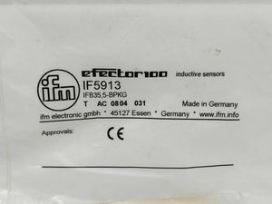 Ifm Electronic IF5913 IFB35,5-BPKG Efector100 inductive sensors