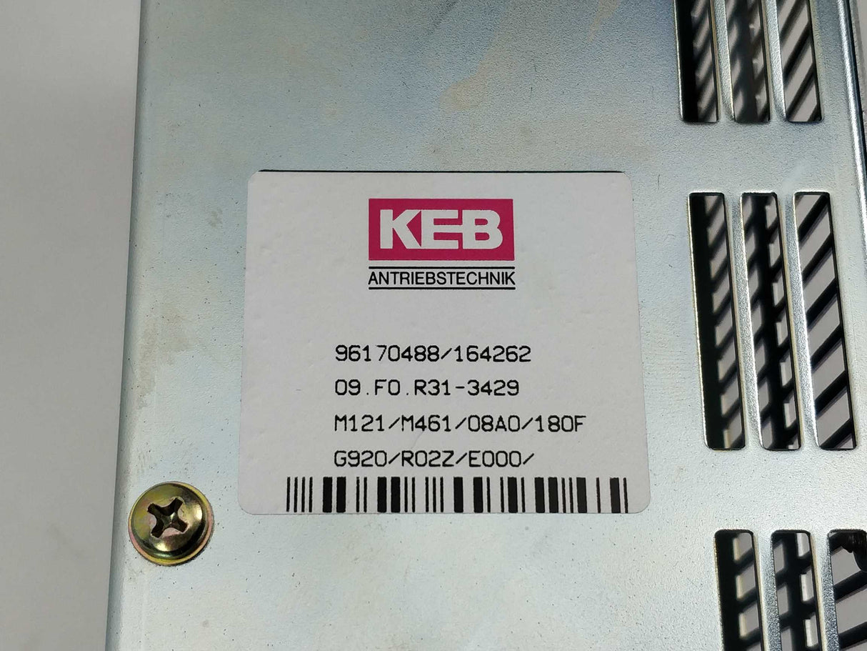 Keb 09.F0.R31.3429 & 09.RO.T60-1009