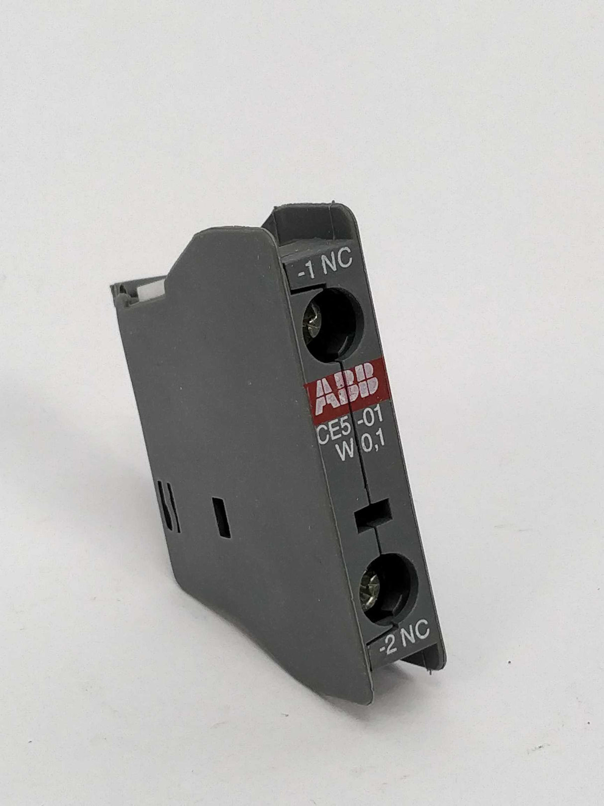 ABB CE5-01 W 0,1 Auxiliary Contact Block 3Pcs