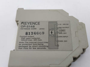 KEYENCE  OP-5148 PNP converter