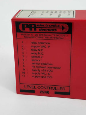 PR Electronics 2246 D1A Level controller serial # 8921