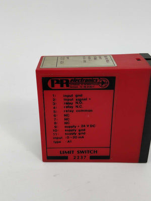 PR 2237 A1A Limit switch serial # 8816