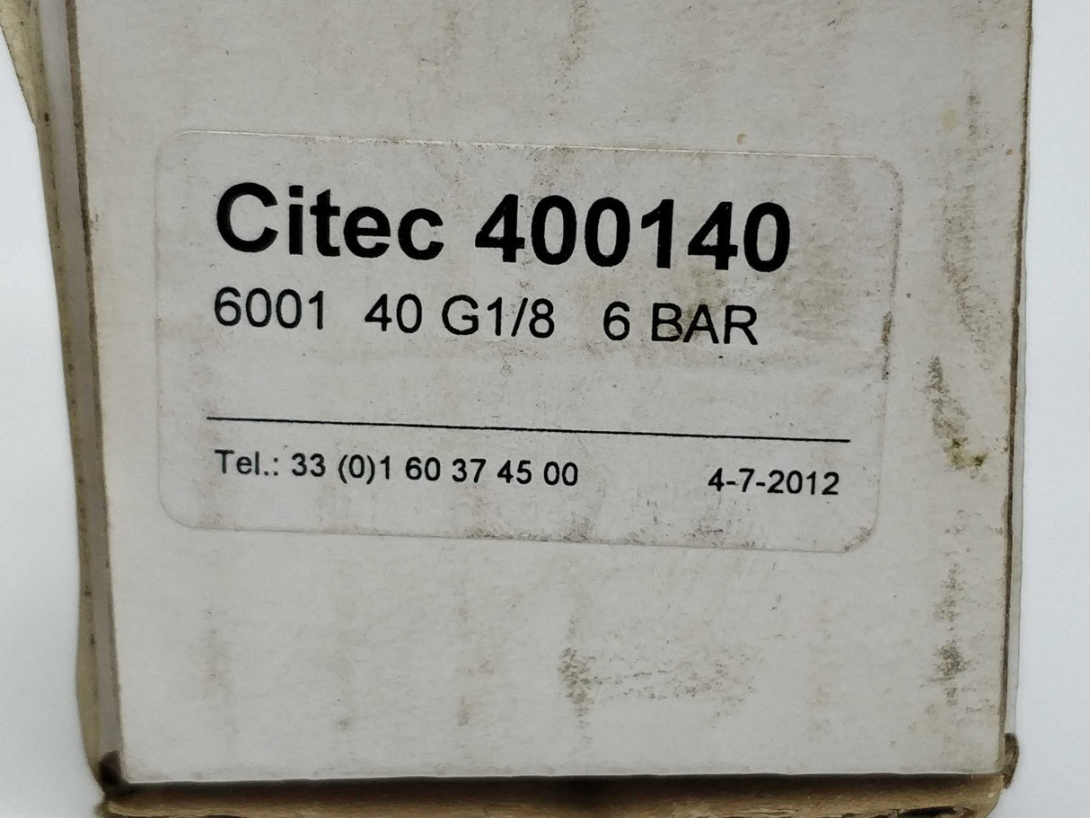 Citec 400140 Pressure gauge 6bar