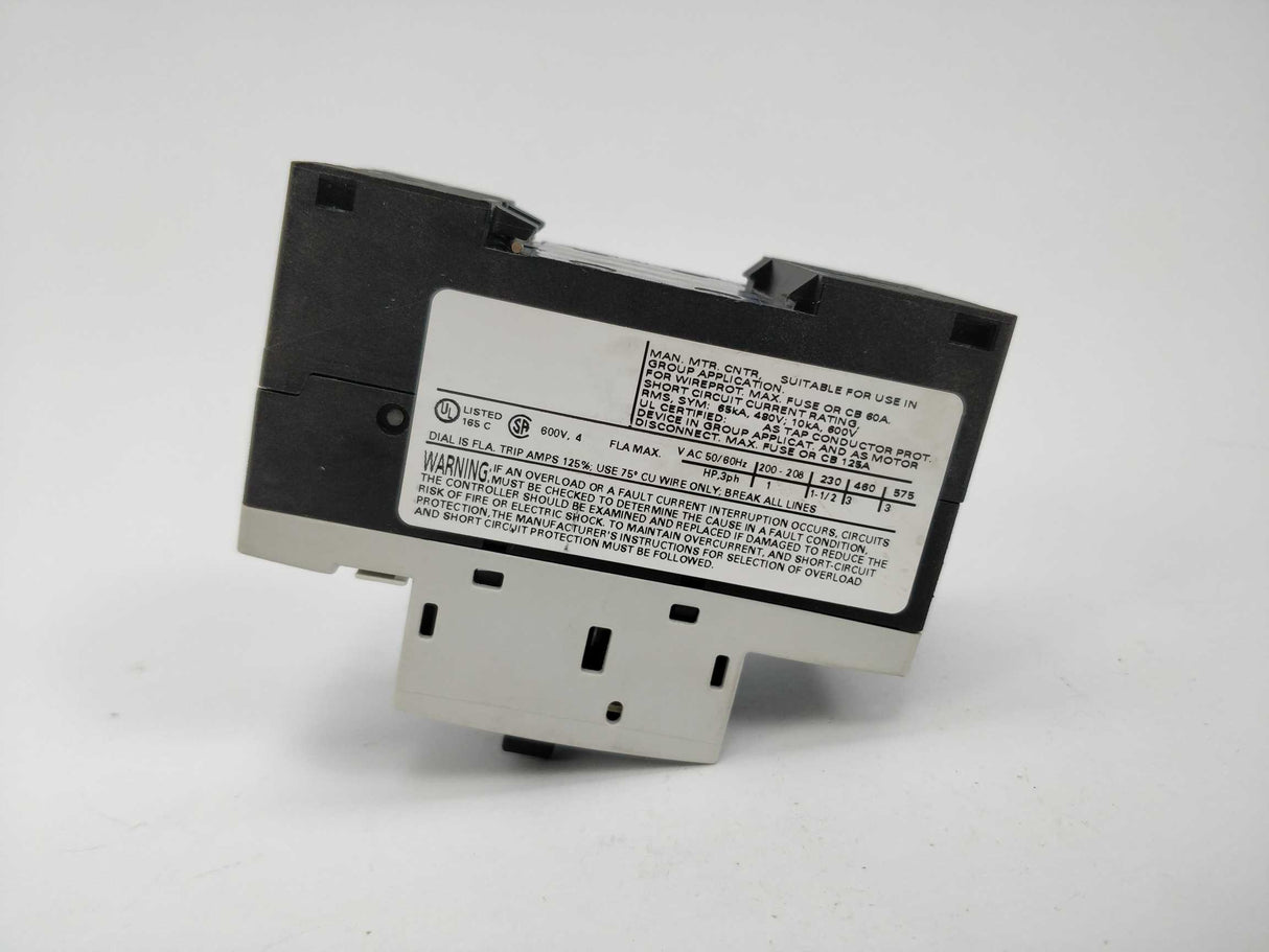 Siemens 3RV1011-1EA10 Circuit breaker E05