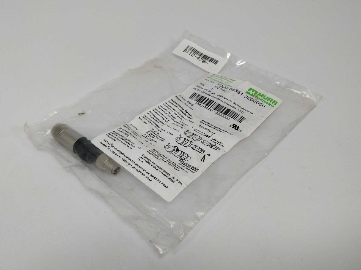 MURR Elektronik 7000-08341-0000000 MOSA M8 Connector