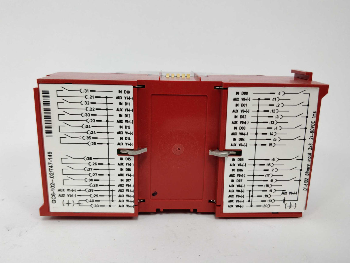 Siemens DI-6102 Binary Input 2X8, 24-60V DC