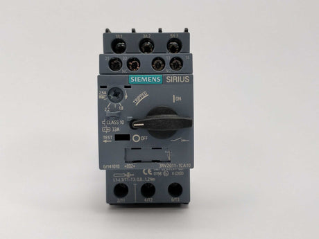 Siemens 3RV2011-1CA10 SIRIUS 3RV2 motor starter protectors