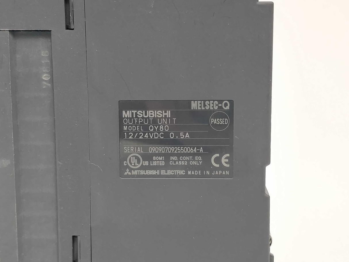 Mitsubishi QY80 Output unit