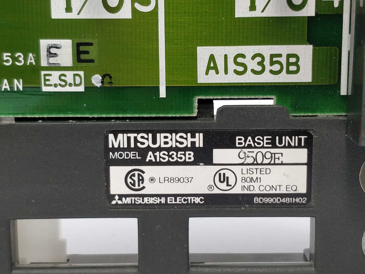 Mitsubishi A1S35B Base unit