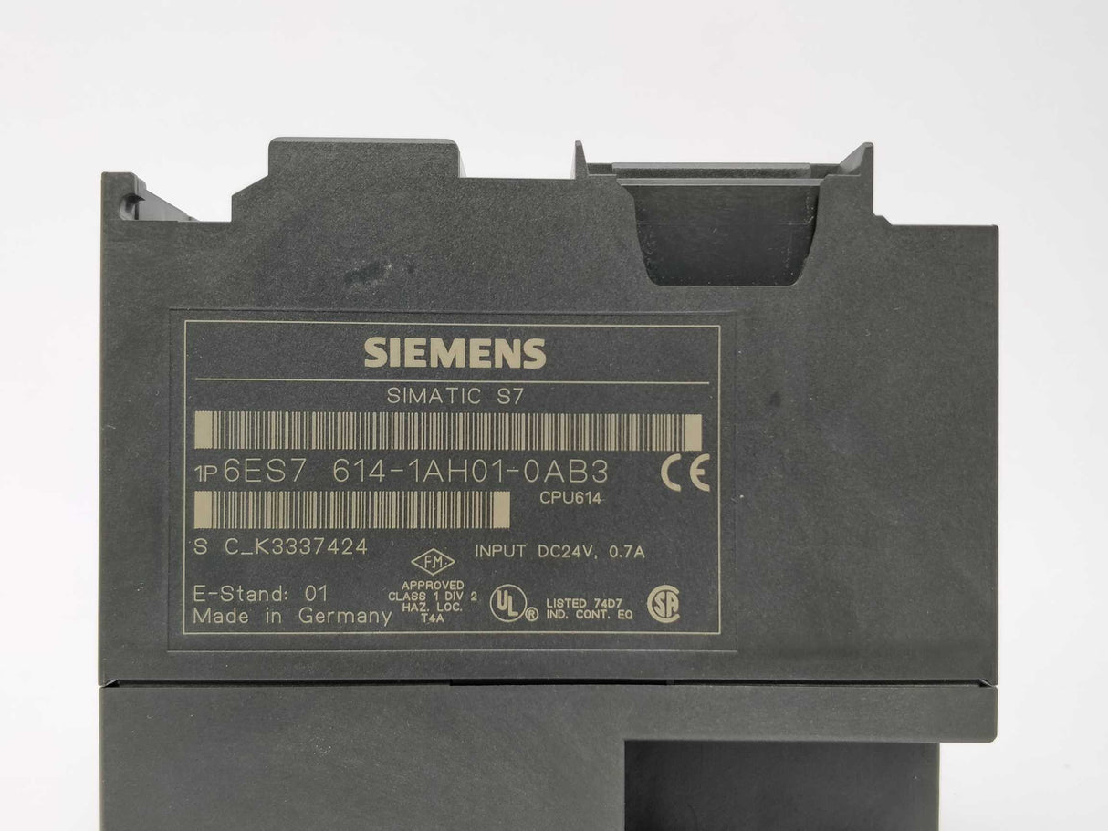 Siemens 6ES7 614-1AH01-0AB3 SIMATIC S7-300,SPECIAL CPU 614