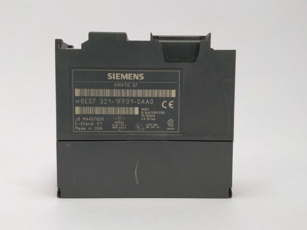 Siemens 6ES7321-1FF01-0AA0 Simatic S7 digital input SM321 E01